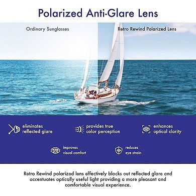 Polarized Unisex Sunglasses with UV Protection Classic Style