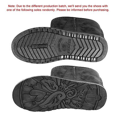 Women’s Waterproof Faux Suede Snow Boots