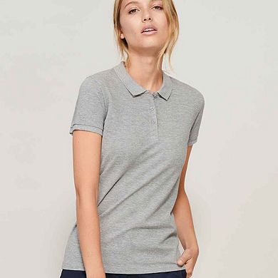 SOLS Womens/Ladies Planet Marl Pique Polo Shirt
