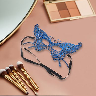 Butterfly Half Face Party Mask 1 Pc