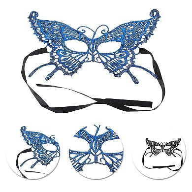 Butterfly Half Face Party Mask 1 Pc