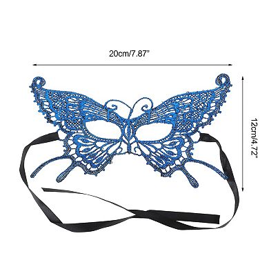 Butterfly Half Face Party Mask 1 Pc