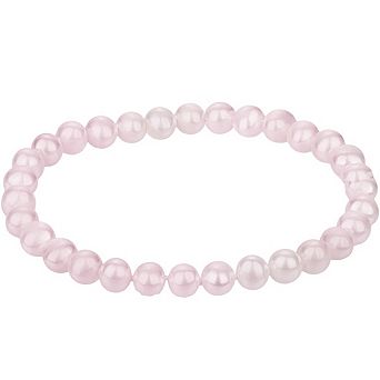 Shell Pearl Stretch Bracelet
