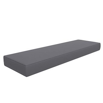 Covers&All 18"x 52" Outdoor/Indoor Bench Cushion, Premium 5 High-Density Foam, Water-Resistant