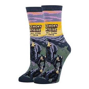 The Great Smoky Mts. - Womens Crew Socks