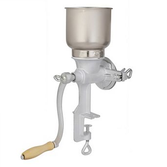 Manual Hand Crank Grain Grinder for Home Use with Adjustable Settings