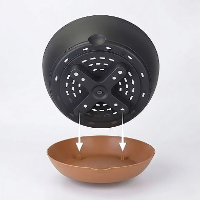 4-Piece Self-Watering Hanging Planter Set with Drainage and Chains
