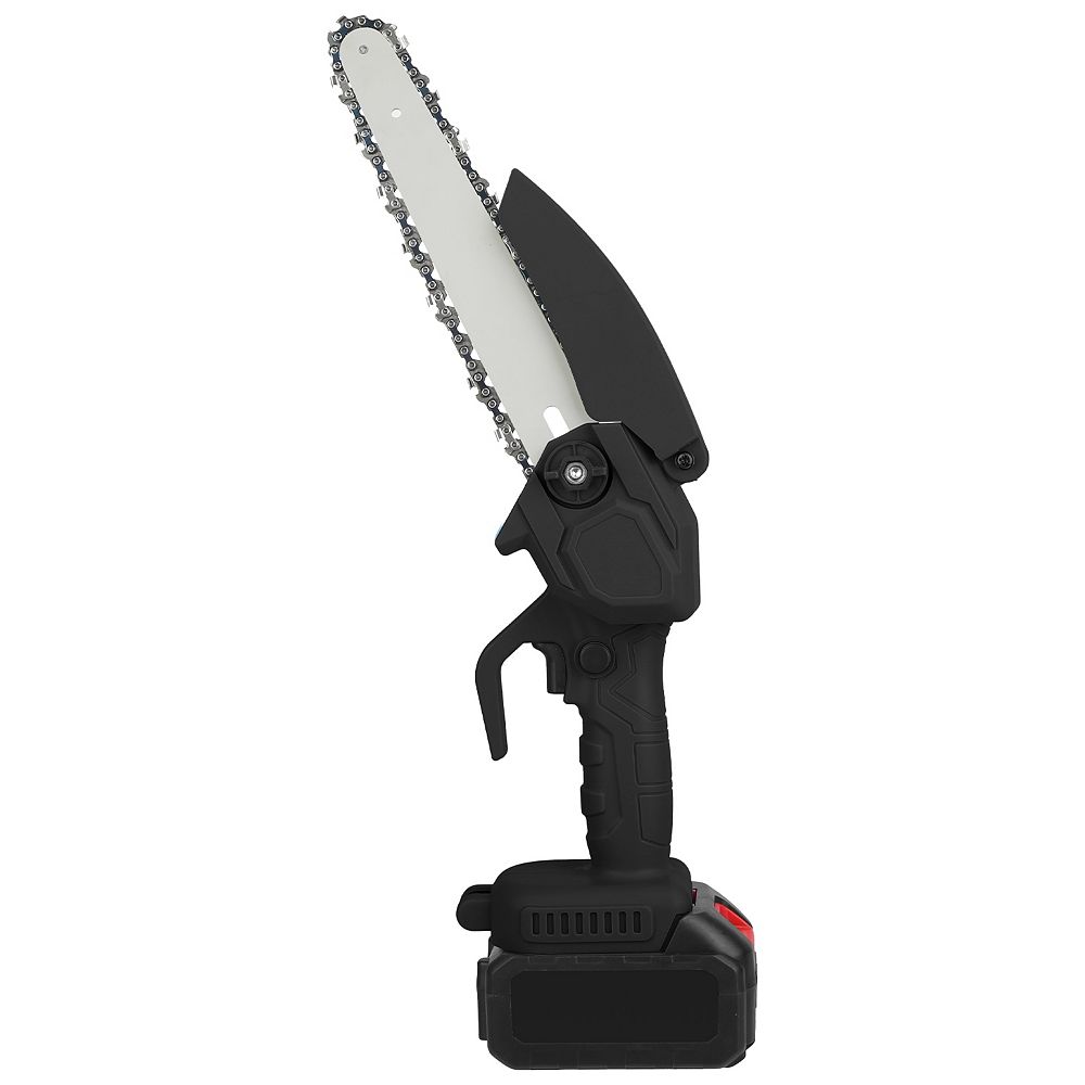 Electric Mini Chainsaw Portable Cordless Handheld 8" with Batteries