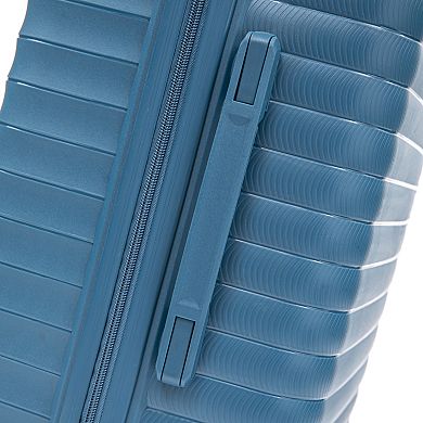 WOW PIONEER Versatile Four-Piece Rolling Luggage Set Includes Sleek Cosmetic Organizer Case