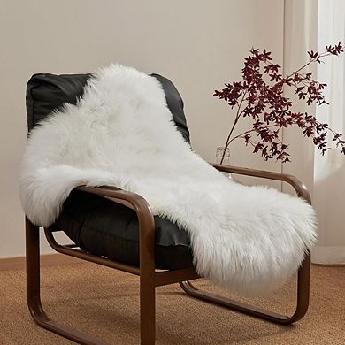 Faux Fur Rug Fluffy, Soft, White