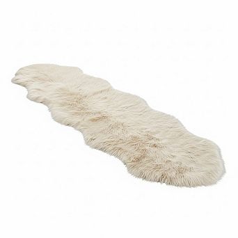 Shaggy Area Rug Ultra Soft, Fluffy Faux Fur for Floor & Sofa