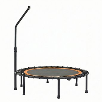 WOW PIONEER Assembled Fitness Trampoline for Home Exercise and Workout