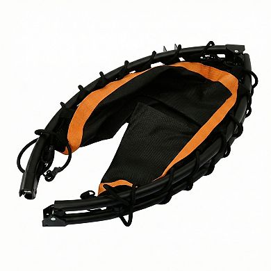 WOW PIONEER Assembled Fitness Trampoline for Home Exercise and Workout