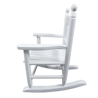 WOW PIONEER Kids Rocking Chair for Indoor and Outdoor Use with Wide Seat