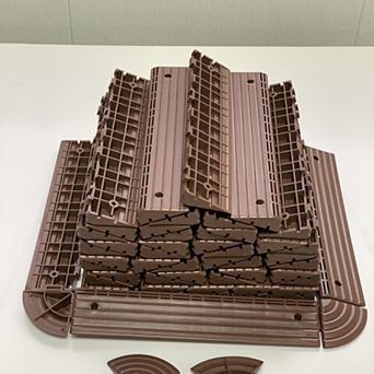 WOW PIONEER Plastic Floor Edge Sealing Strips and Corners for Seamless Installation