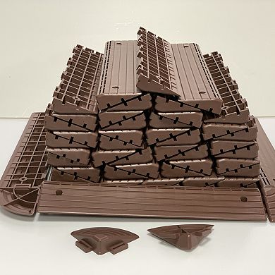 WOW PIONEER Plastic Floor Edge Sealing Strips and Corners for Seamless Installation