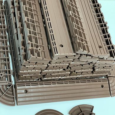 WOW PIONEER Plastic Floor Edge Sealing Strips and Corners for Seamless Installation