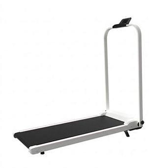 WOW PIONEER Foldable Treadmill with Handle Bar and Incline Walking Pad