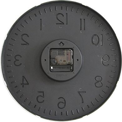 12-Inch Modern Silent Wall Clock, Battery-Operated, Non-Ticking, for Home