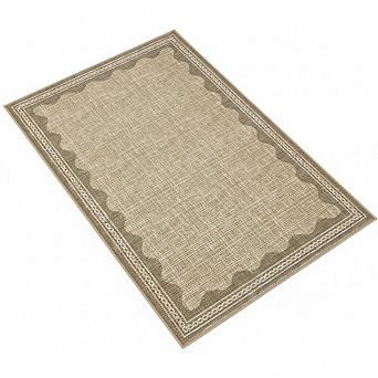 Jute Door Mat Washable, Non-Slip, Low Pile