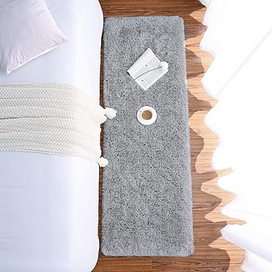 Shag Runner Rug Plush, Soft, Non-Shedding
