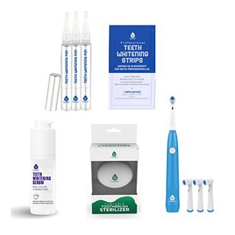 Pursonic Smile Kit with Electric Toothbrush UV Sterilizer and Whitening Serum
