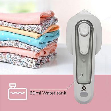 Home & Travel Essentials: 2-in-1 Mini Vacuum, Lint Remover & Portable Iron