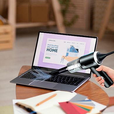 Home & Travel Essentials: 2-in-1 Mini Vacuum, Lint Remover & Portable Iron