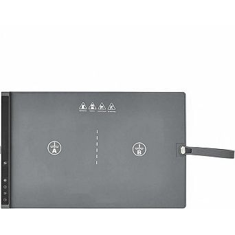 2-Zone Heating Food Mat - Surface Warmer with 6 Temp Settings & 3H Timer