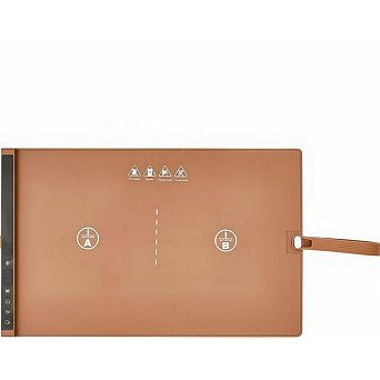 2-Zone Heating Food Mat - Surface Warmer with 6 Temp Settings & 3H Timer