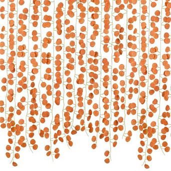 12 pc 84ft Artificial Ivy Leaf Vine Hanging Garland Foliage Flowers Home Garden Wedding