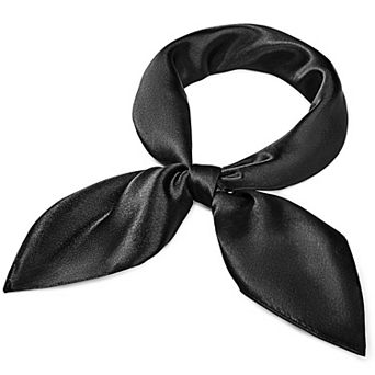 Women Silk Feeling Satin Scarf Square Head Wrap Neck Bandana