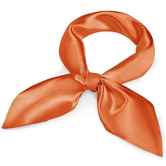 Women Silk Feeling Satin Scarf Square Head Wrap Neck Bandana