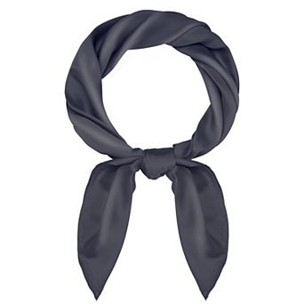 Satin Square Scarf Neck Hair Handkerchief Bandana Women Men Costume Accessory