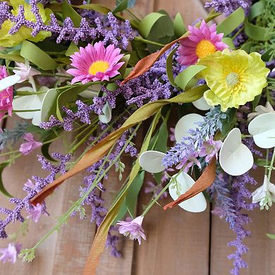 20" Spring Artificial Wreath Indoor Outdoor Home Decor