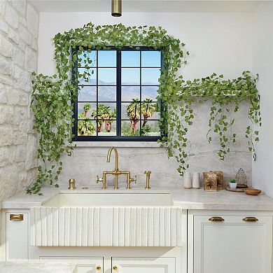 168Ft, 24 Pack Artificial Ivy Vines Garland Greenery Hanging Leaves Bedroom Wedding Party