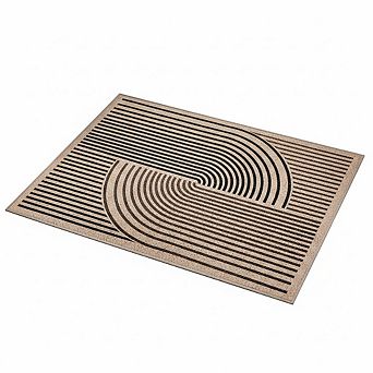 Jute Rug Washable, Non-Slip, Rainbow