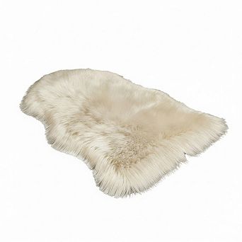 Faux Fur Rug Fluffy, Ultra Soft, Sheepskin Shag for Bedroom & Sofa