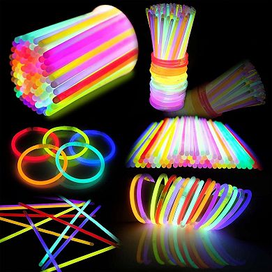 SpringFlower 100 PCS Glow Sticks Bulk Party Favors