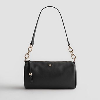 LC Lauren Conrad FEN Cylinder Bag With Chain Strap