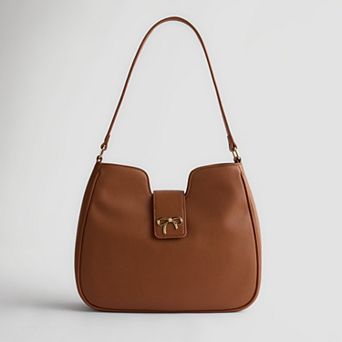 LC Lauren Conrad Cove Bow Tab Shoulder Bag