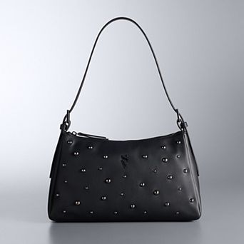 Simply Vera Vera Wang Arden Stud Item Shoulder Bag