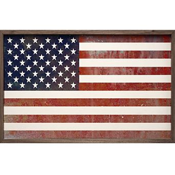 Kendrick Home United States Flag Wall Art