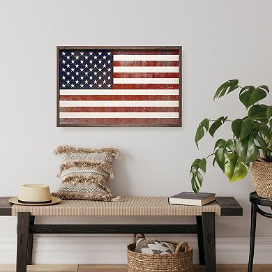 Kendrick Home United States Flag Wall Art