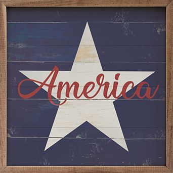 Kendrick Home America Star Wall Art