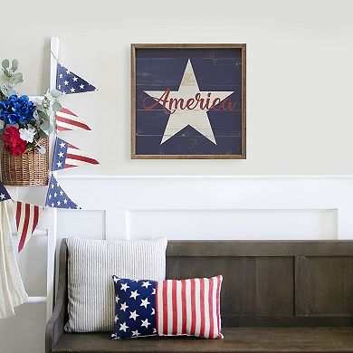 Kendrick Home America Star Wall Art