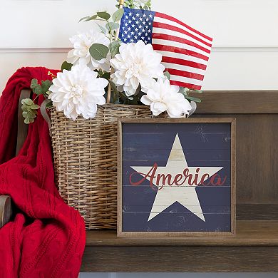 Kendrick Home America Star Wall Art