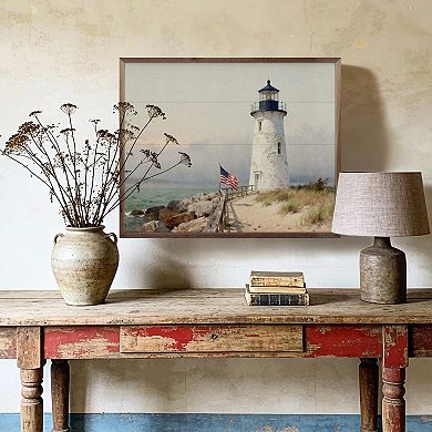 Kendrick Home Americana Lighthouse Wall Art