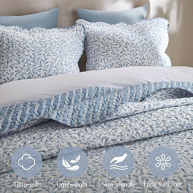 Madison Park Eamon 3-Piece Printed Quilt Set