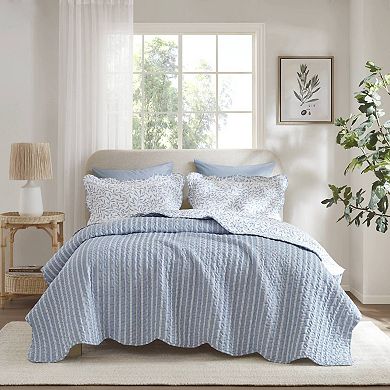 Madison Park Eamon 3-Piece Printed Quilt Set